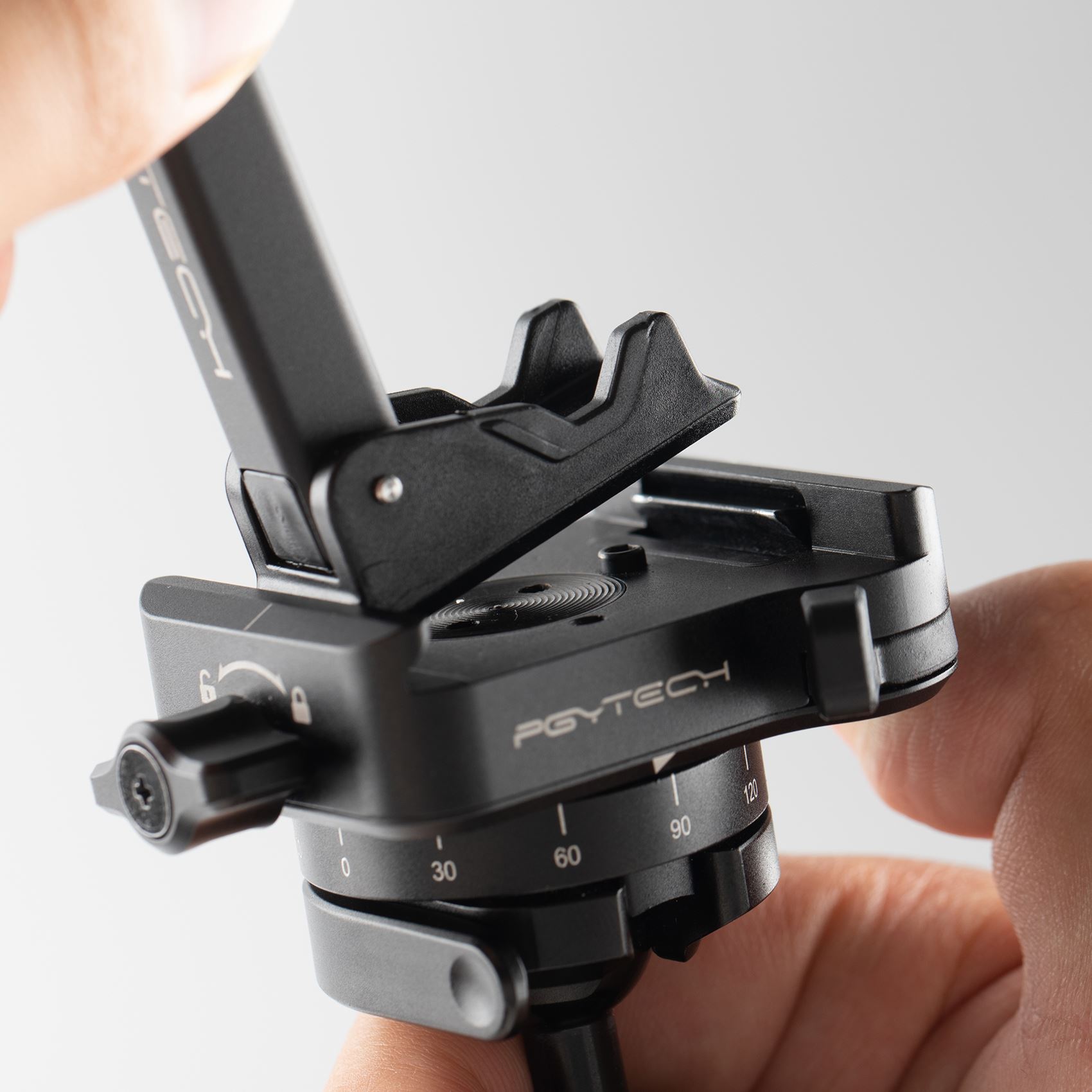 Mini Phone Holder Portable Easy Sttorage 1/4 Inch Screw Hole Adjustable Phone Holder Width Arca-Swiss Compatible