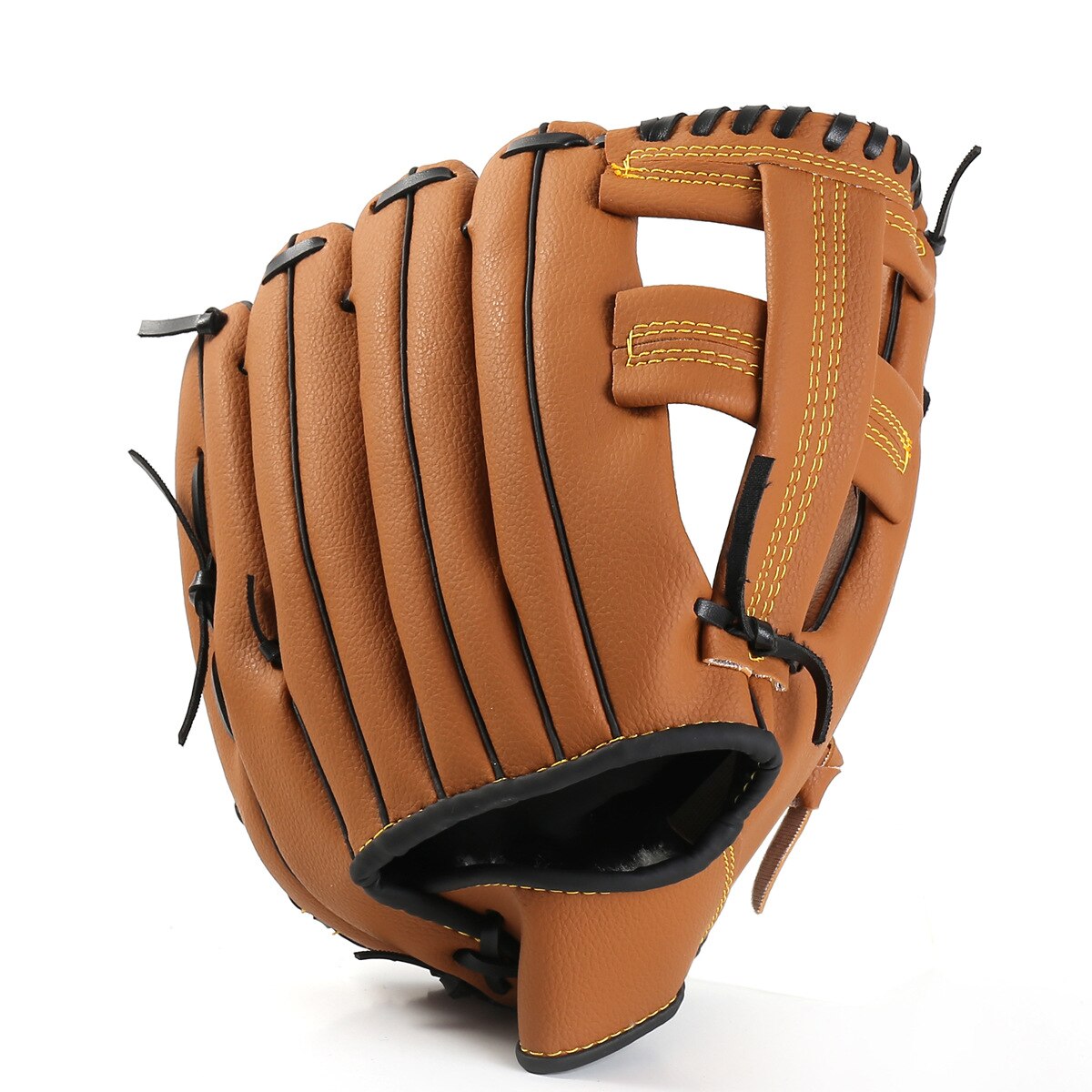 Men Children Baseball Gloves Leather Baseball Game Gloves