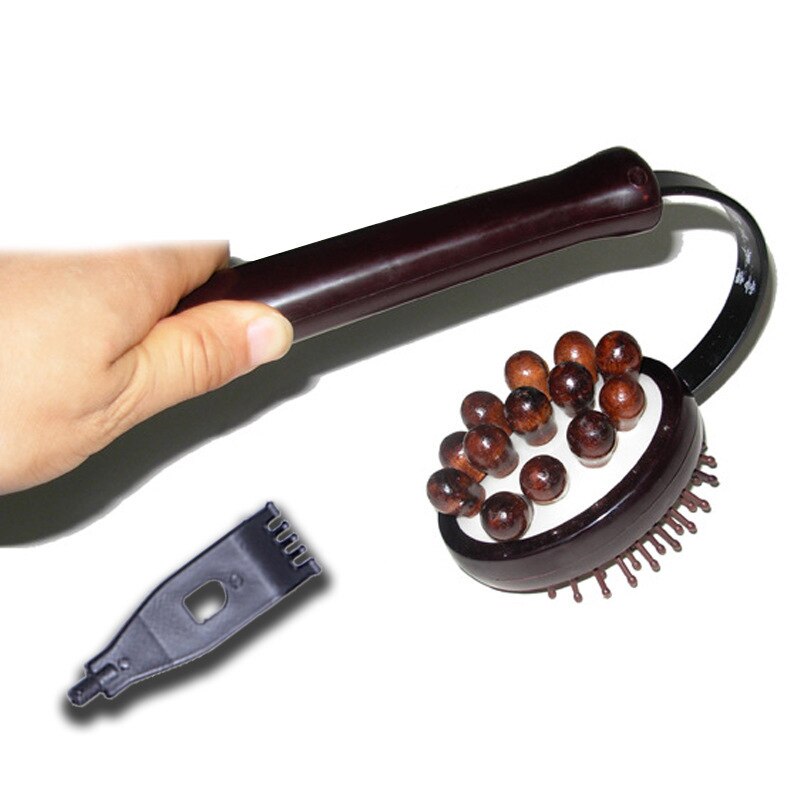 Double Head Back Scratcher Body Health Care Massage hammer knock Body Back Head Knock Scratcher Relaxing