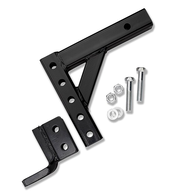 10&quot; Adjustable Trailer Down Steel Hitch Ball Mount Bar for 2&quot; Receiver RV Tow Parts Car Camper Accessories Caravan