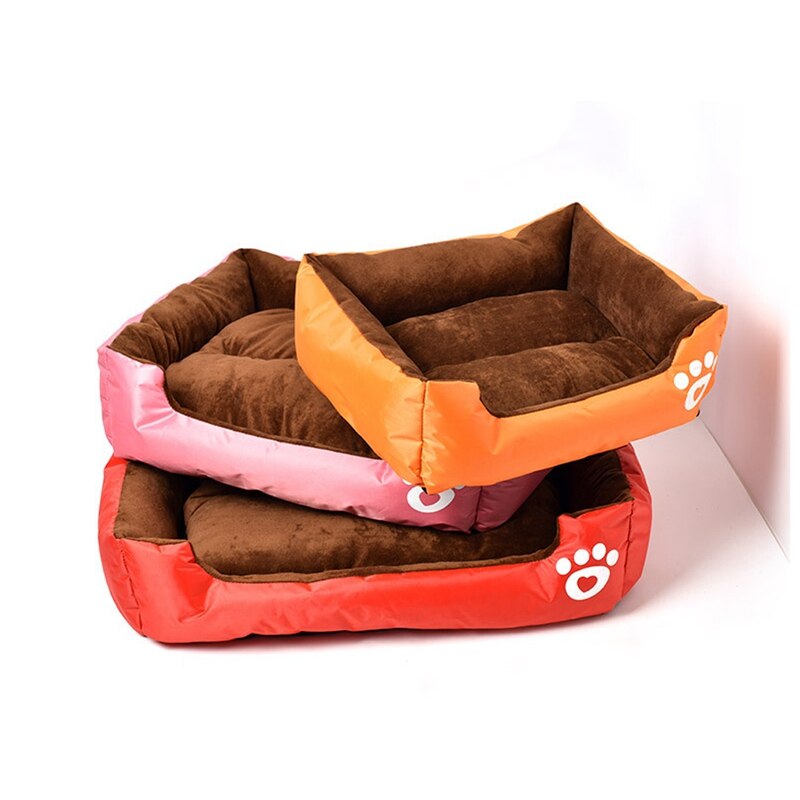 Saco de dormir rectangular para gatos pequeños, sofá para cachorro, cojín para casa, productos para mascotas, accesorios para perros