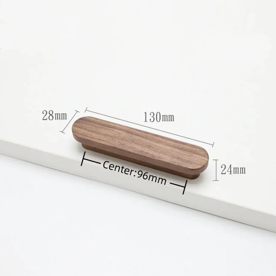 Maniglie per mobili in legno naturale nordico Armadi Maniglie da cucina Maniglie Armadi e cassetti Manopole per comò Maniglie lunghe per guardaroba