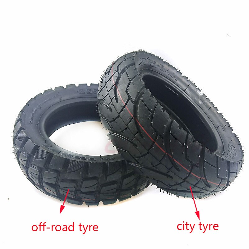 10 tommer 80/65-6 255 x 80 indre ytre dekk terrengdekk til elektrisk scooter hastighetskraft 10 null 10x 10 * 3.0