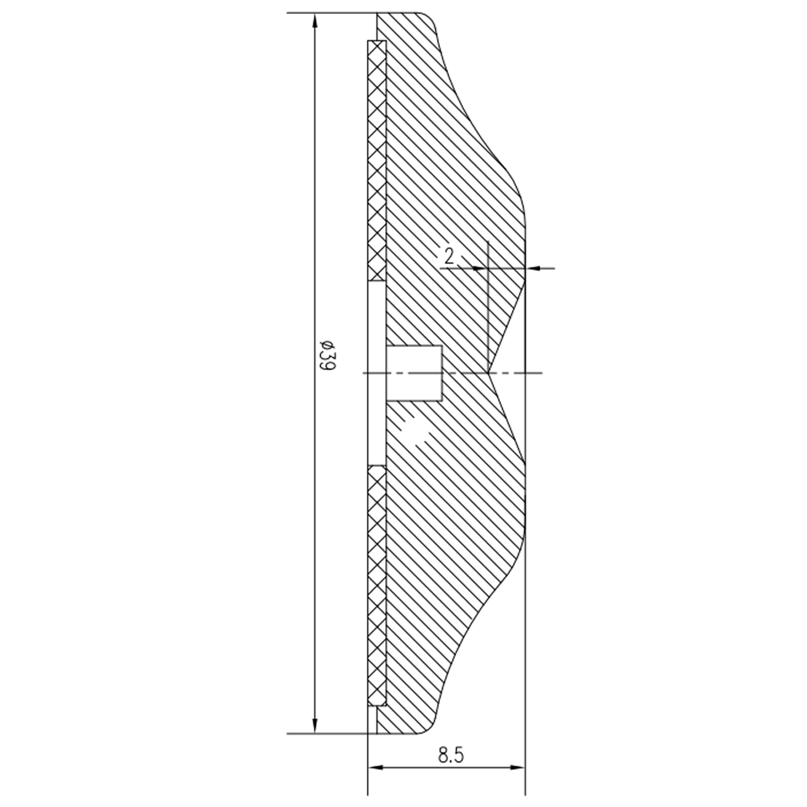 Högtalardynor i aluminiumlegering, hifi-högtalarlåda, isolering, golvstativ, fötter, konbas, skor, dyna