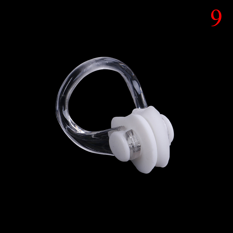 1 Paar Zachte Waterdicht Zwemmen Oordopjes Neus Clip Case Beschermende Voorkomen Water Bescherming Oor Plug Soft Swim Dive Levert: N9