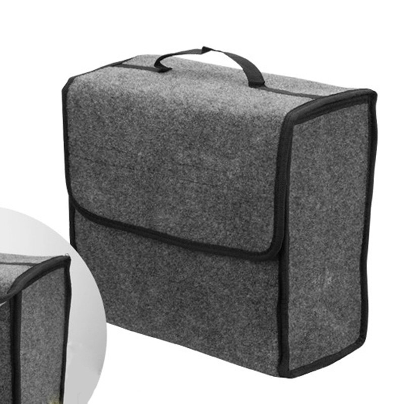 35x30x20 cm Große Größe Weichen Woll Filz Auto Kofferraum Organizer Auto Lagerung Kasten Tasche Feuerfeste Verstauen aufräumen Paket Decke Werkzeug
