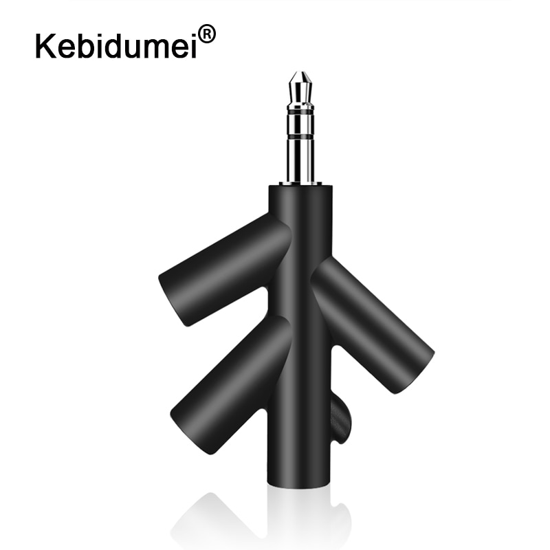 Smartphone Player Audio Kabel 3,5mm Kopfhörer Adapter 1 Stecker auf 2 4 Weibliche Jack Adapter Stecker Stereo Kopfhörer Splitter für PC/MP3