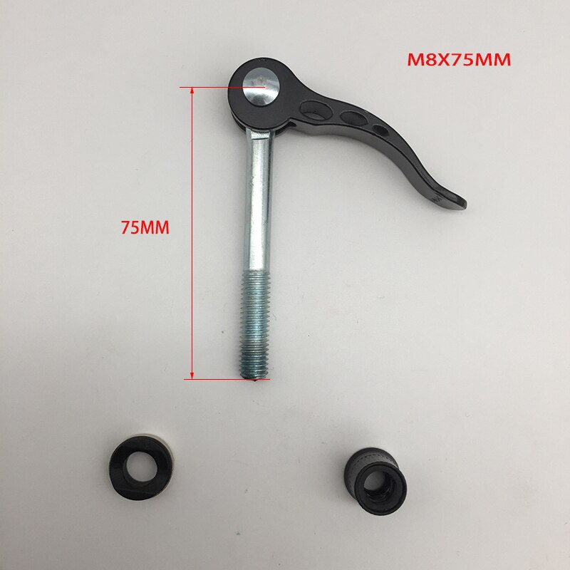 MAXFORD Bicycle Quick Release M8x75mm Bike Seat Post Clamp Bolt Bike Alloy Quick Release Seatpost M8 Screw Bolt Cycling Parts