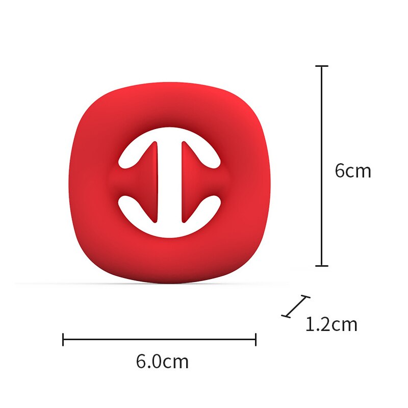 Expansor de mano de silicona para aliviar el estrés, empuñaduras de mano de descompresión Pop, antiestrés, juguete para aliviar el estrés