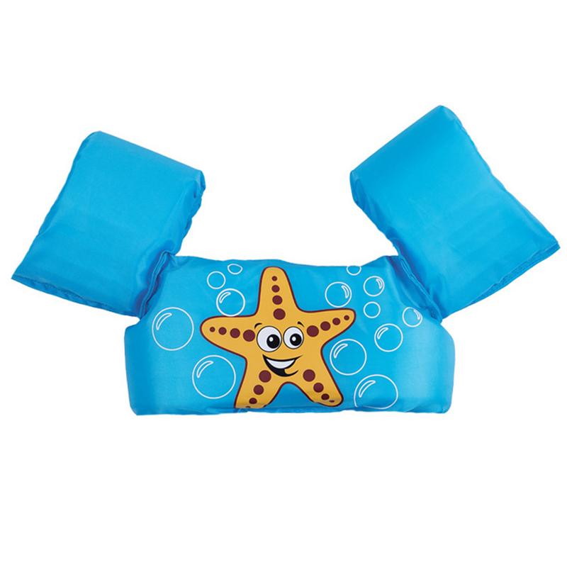Barns badkläder flytkläder babys simarm skum drivande kläder sommar simning flytande baddräkt för barn: B