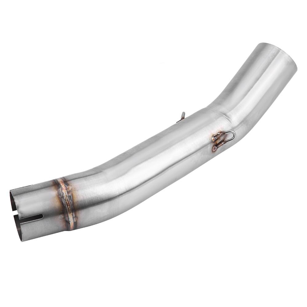 Motorcycle Exhaust Pipe can connect with 51mm muffler pipe won't rust Especially for Benelli BN302 TNT 300 #1