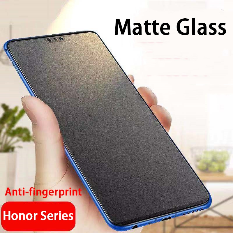 Verre trempé mat pour huawei Honor 10 lite 20 Pro 10i 20i verre de protection sur pour huawei Honor 8x 8c 8a 8s Film en verre dépoli