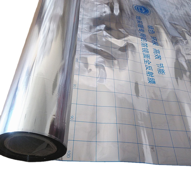 2 kvadratmeter energibesparende aluminiumsfolie-spejlrefleksfilm til elektrisk gulvvarmesystem