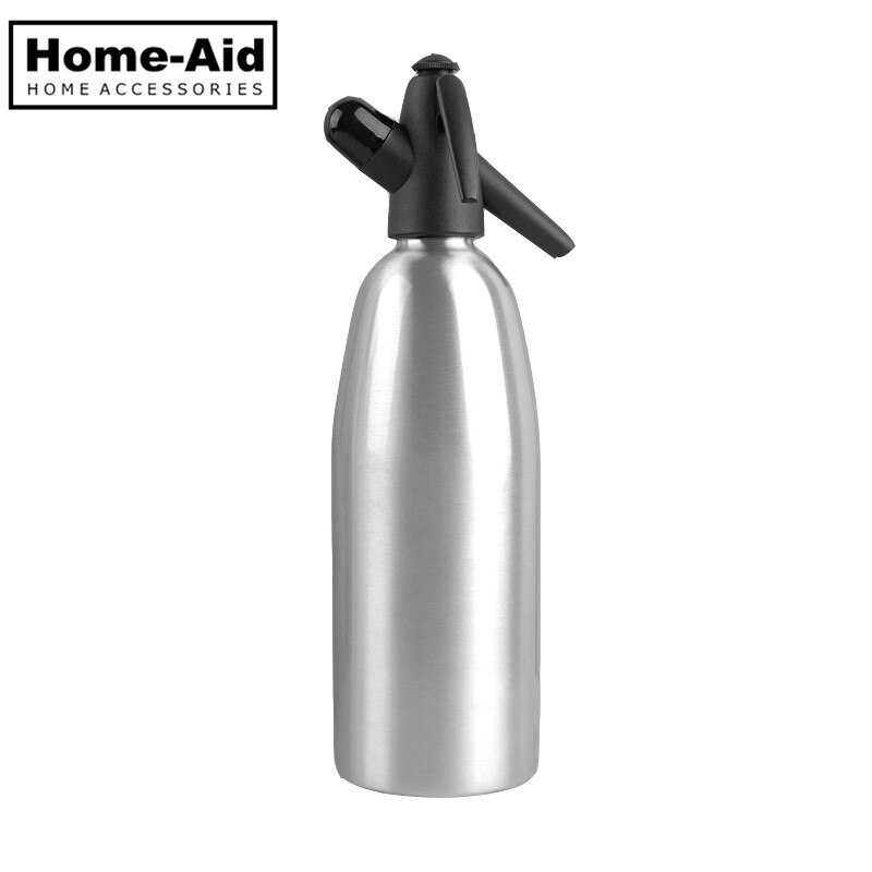 1.0L Home Made Aluminium Soda Sifon Soda Water Machine Sifon CO2 Dispenser Water Bubble Generator Koele Drank Aluminium Bar Diy