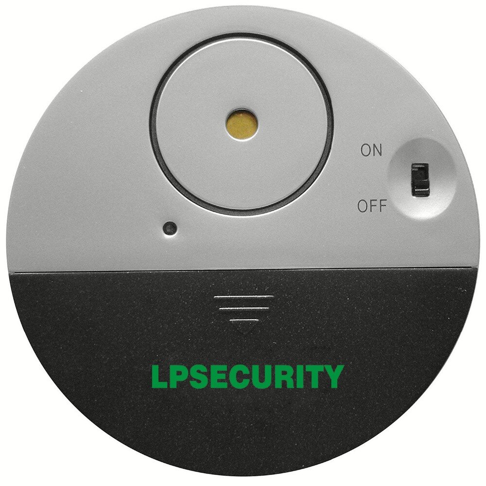 security SE-0106 Untra-slim window alert ,door / window alarm vibration sensor