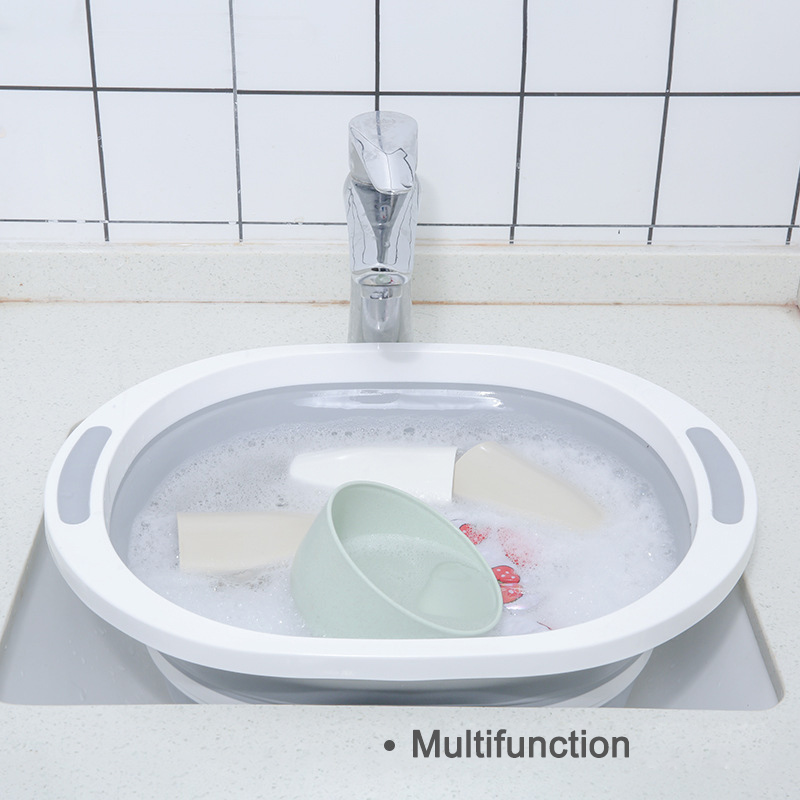 Multifunctional Foldable Chopping Board Plastic Anti-slip Mildewproof Cutting Board Fregadero de la tabla de cortar HTQ99