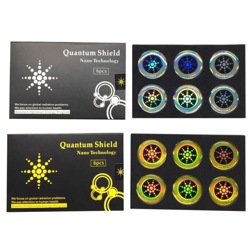 1/6/10 Pcs Radiation Shield Cell Phone Anti-Radiation Sticker Protection for Mobile Phone H-best
