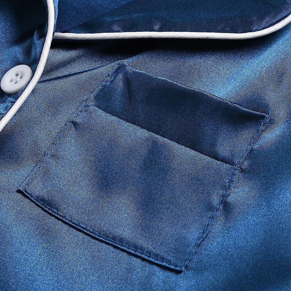 Ensemble pyjama pour enfants, costume pour bébé, vêtements pour enfants, tout-petits, garçons et filles, coton, soie, satin, ensemble haut et pantalon uni, vêtements de maison