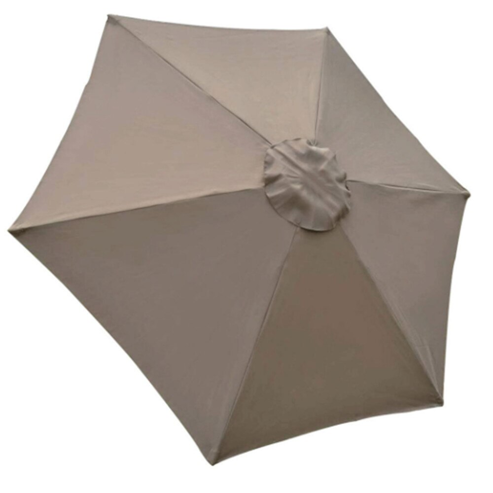 Wodoodporna tkanina Oksford outdoorowa z daszkiem parasol w celu uzyskania materiałowa osłona parasol ogrodowy osłona zadaszenia ogrodowa dostaw: khaki