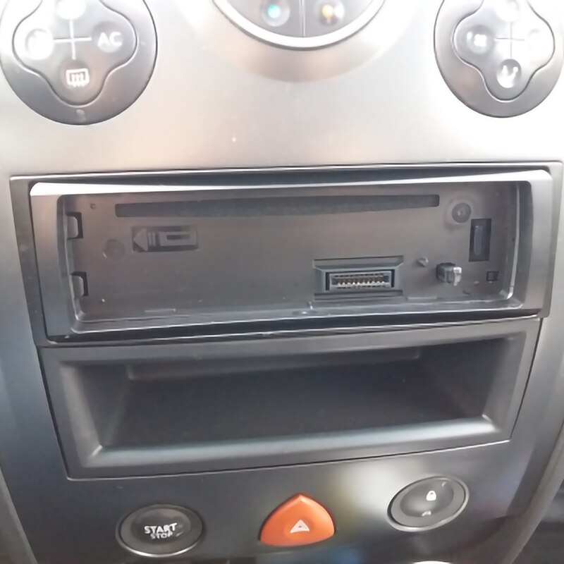 Din Radio Panel for Renault Clio Modus Megane Scenic Stereo Dash Kit Fitting Installation Fascia Frame