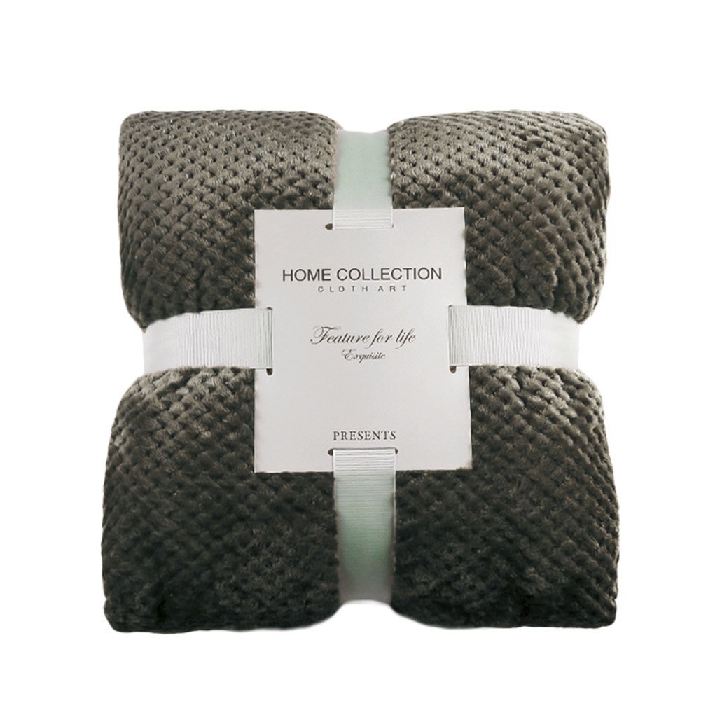 Weighted Blanket Sleep Deep Full Solid Color Soft Warm for People Insomnia Home Bedroom SCVD889