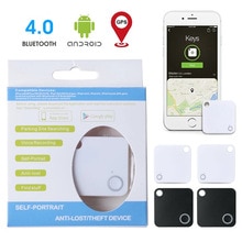 4 Pcs Tile Slim Combo Pack Gps Bluetooth Tracker Key Finder Anything Anti-lost Locator White Black