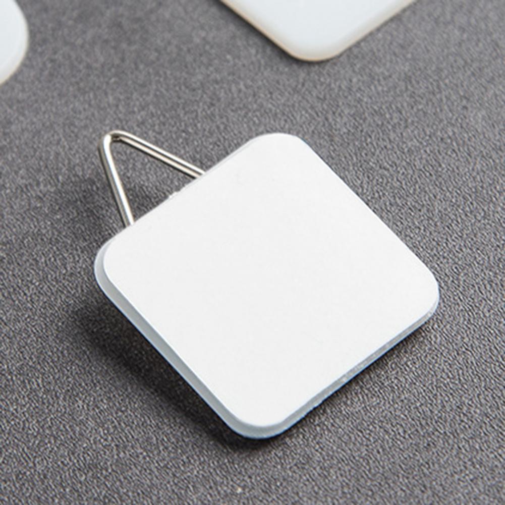 Muurhaken zonder boren Plaathaken Zelfklevende opberghaken Fotohangers voor huisdecoratie Eenvoudige installatie voor muur