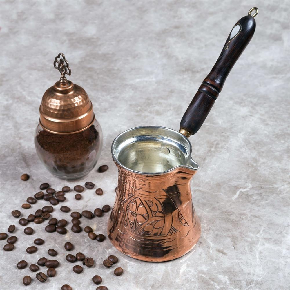 Turkish Hanmade Traditional Turkish Coffee Pot Maker Copper Jazzva Cezve 4 Options From Turkey