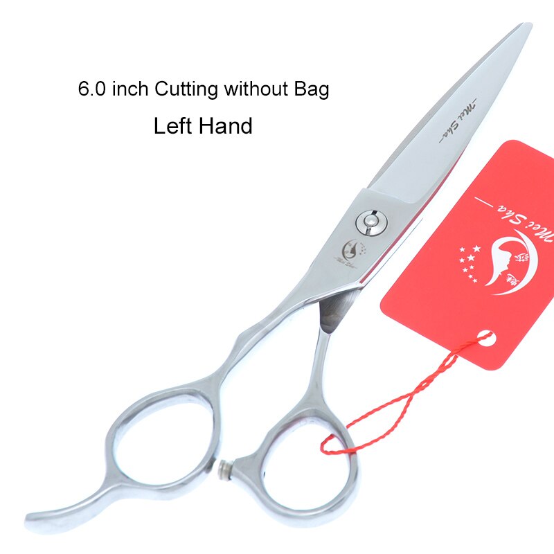 6.0 Inch Left Hand Hairdresser's Scissors Hairdressing Cutting Scissors Big Blades Left-Hand Barber Shears A0158A: A0158A-01-60