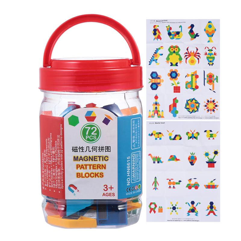 52/57/72pcs Letter Digital Geometric Model Magnet Sheets Magnetic Teaching Tool Adsorption Math Class Demonstration Tool