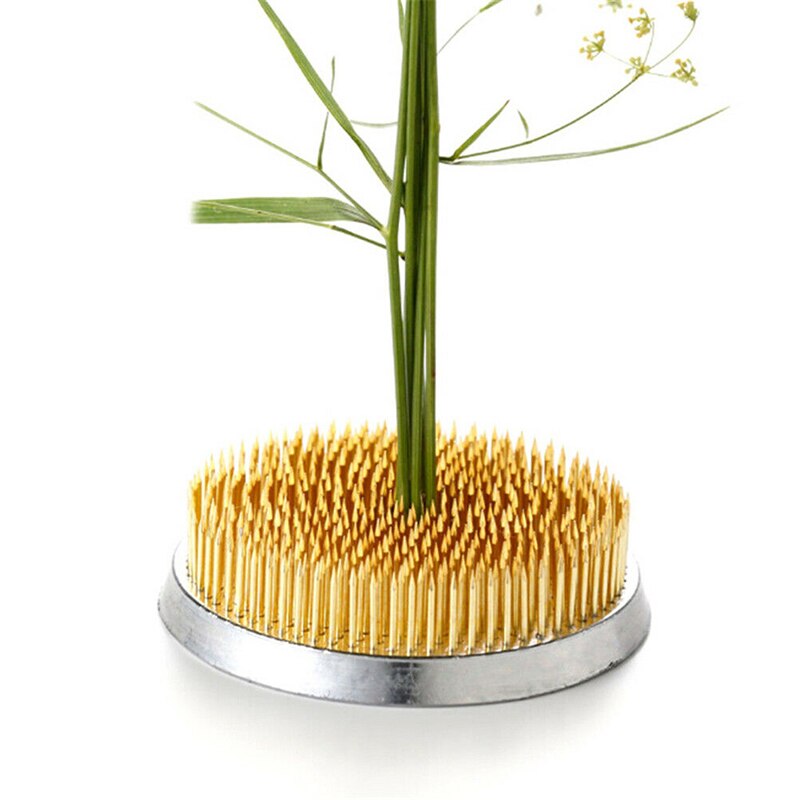 4 Maten Insert Base Ikebana Houder Pin Art Vaste Gereedschap Ronde Bloem Kikker Houder Art Vaste Gereedschap Bloemstuk