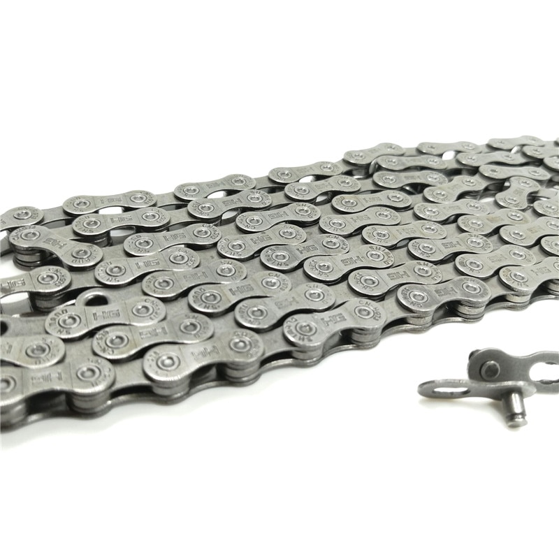 Original CN-HG73 Kette 116 Glieder für DE LX 9 Gang HG73 MTB Mountainbike Kassette Freilauf Kette 9/10 Gang Fahrradkette