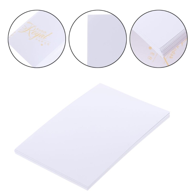 20 Sheets 4"x6" Glossy 4R Photo Paper 200gsm for Inkjet Printers