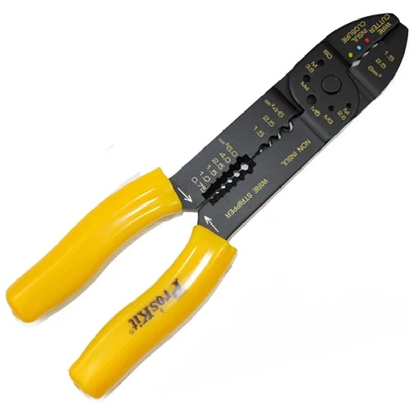 8PK-313B 5w1 wielofunkcyjny robić cięcia drutu śrubin 0.75 1.0 1.5 2.5 4.0 6.0 mm2 robić zdejmowania izolacji narzędzia ręczne szczypce ELINK