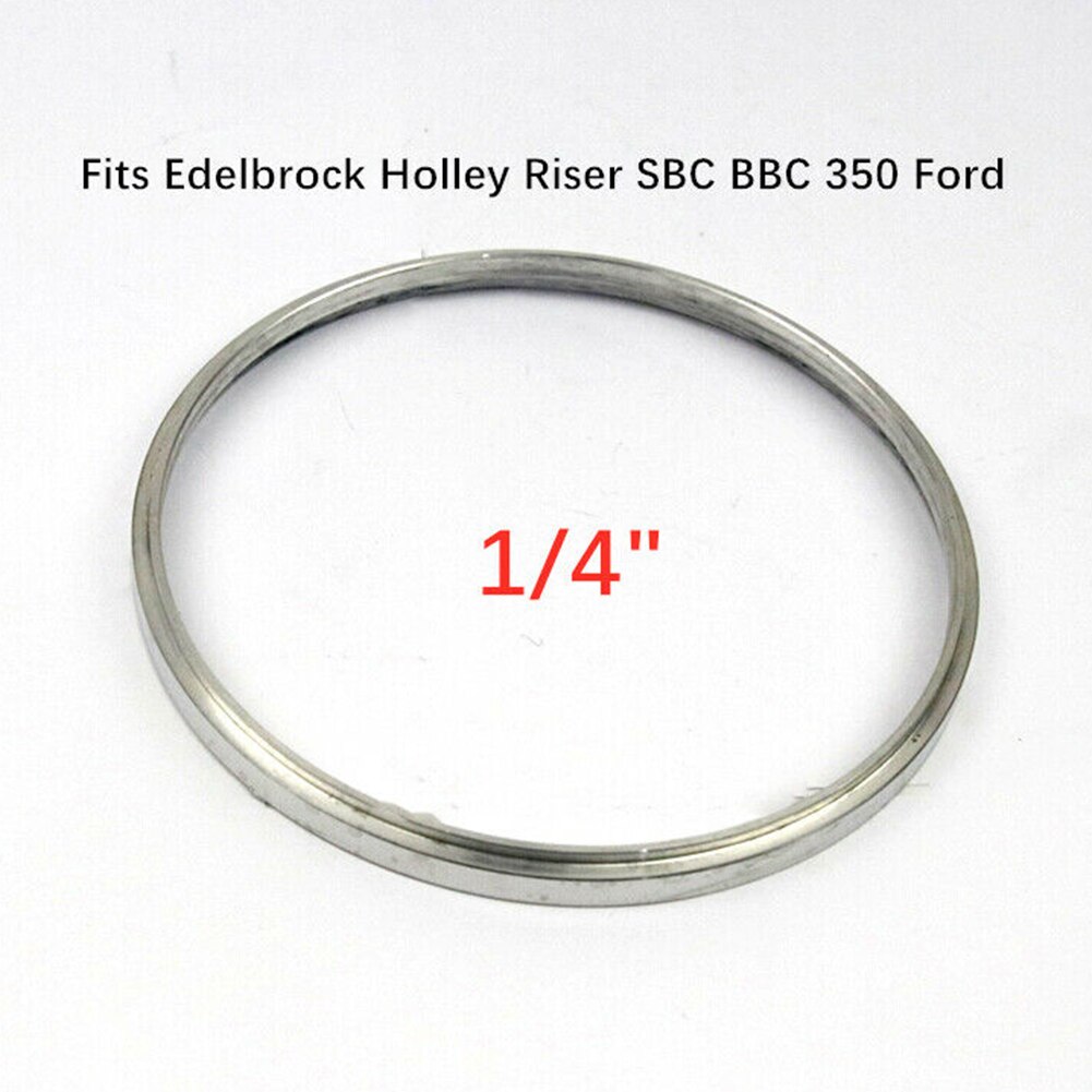 Märke och 1/4\ "aluminium luftrenare distans för edelbrock holley stigare sbc bbc 350 ford