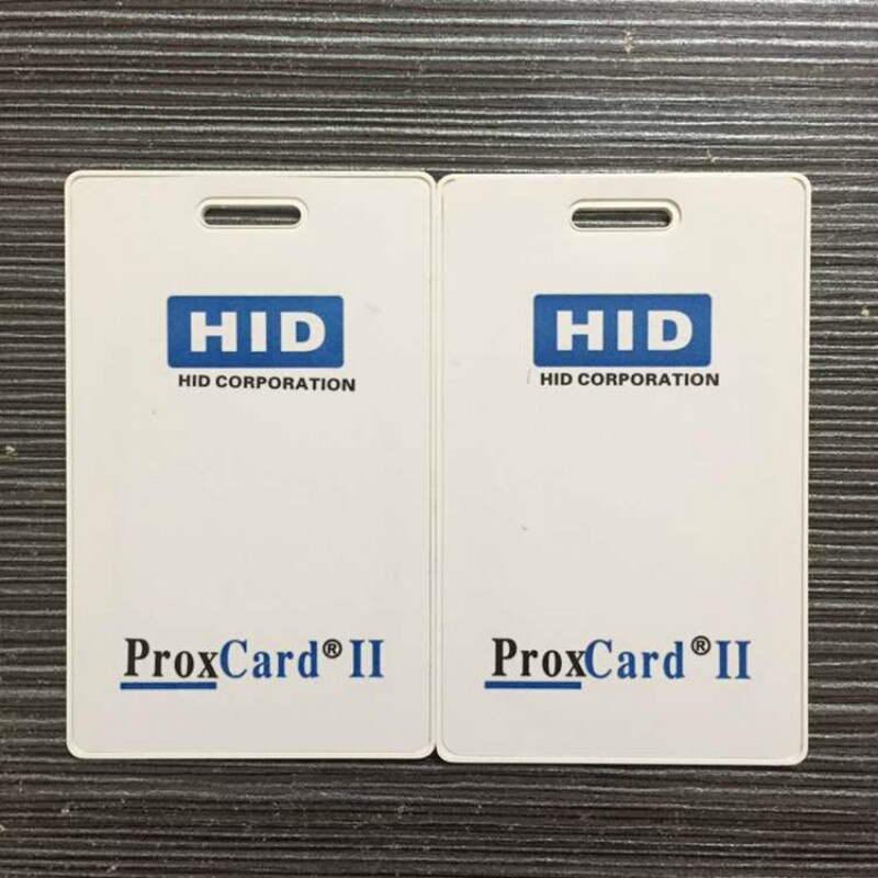 Echt HID ProxCard II 1326 LMSMV Clamshell Proximity Kaart voor Toegangscontrole Standaard 26 Bit H10301 Formaat