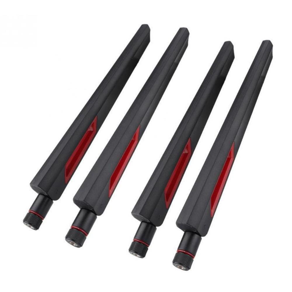 Nuovo 4pz WiFi antenna di RP-SMA Interfaccia con 8dBi 2.4G/5G doppio-gruppo musicale senza fili Wifi antenna per AC88U ASUS RT-AC68U EX6200 AC15: Default Title