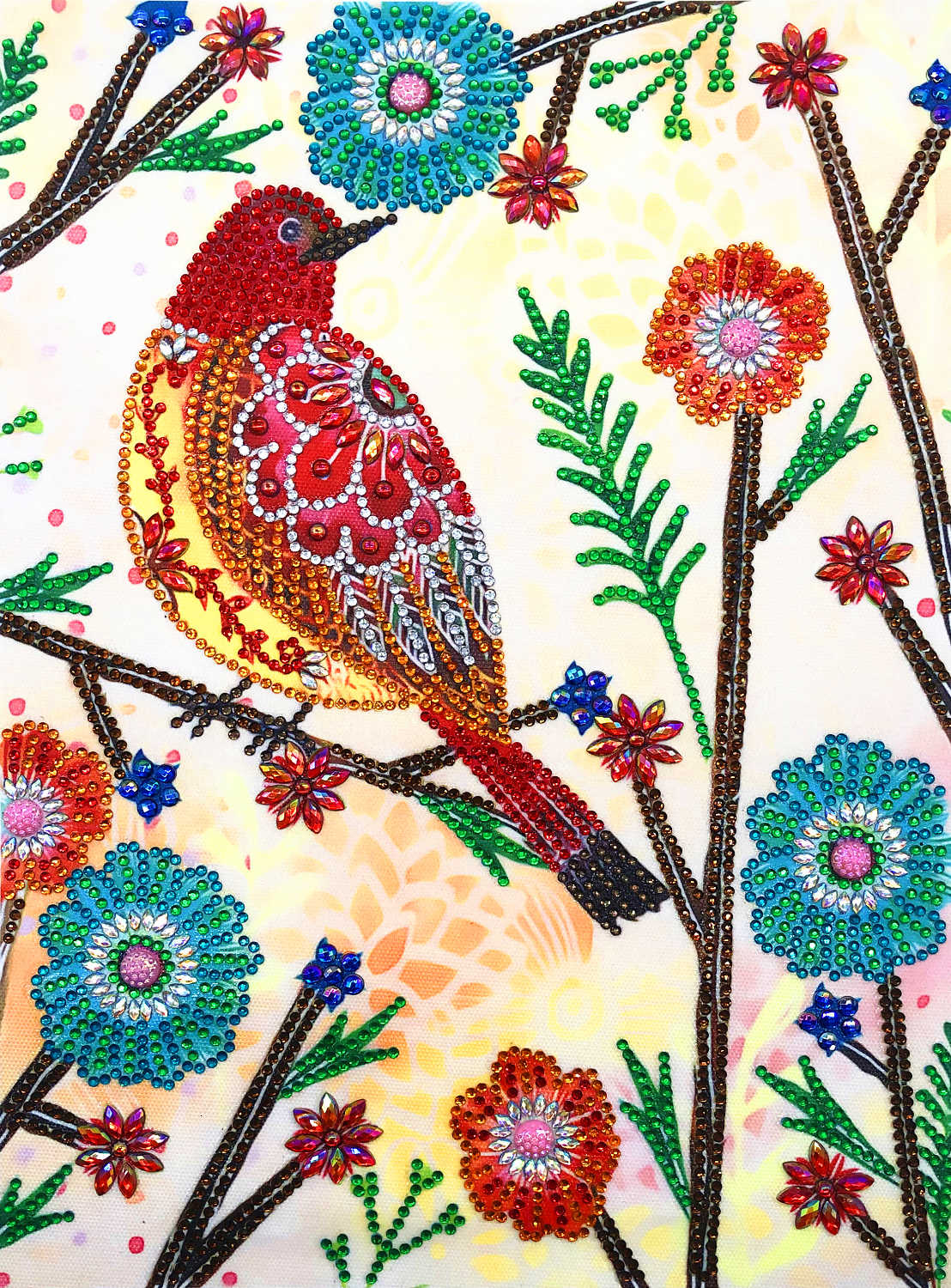 AZQSD spécial forme diamant peinture mosaïque animaux broderies diamant broderie hibou artisanat 24x34cm: R8309