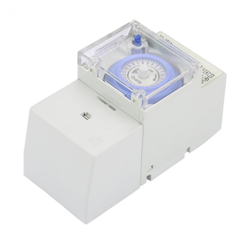 110-230v Time Switch 24 Hours Analog Mechanical Timer High Precision Auto Controller Switch Portable Timer Tester