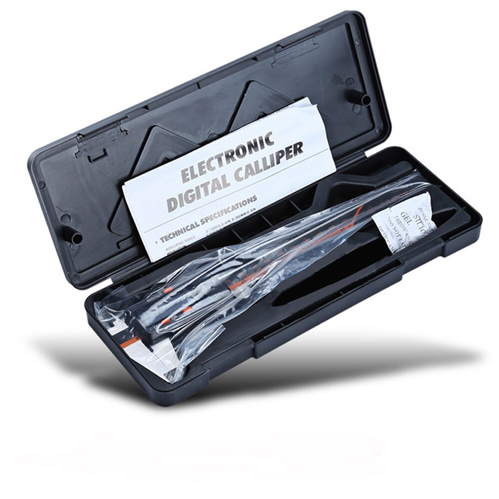 Stainless Steel Digital Display Caliper 150mm Fraction mm/Inch High Precision Stainless Steel LCD Vernier Caliper