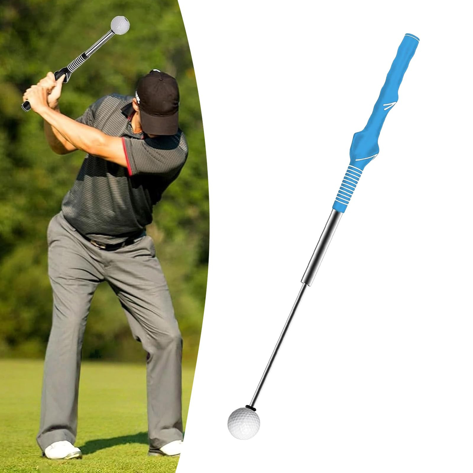 Golf Swing Trainer Beginner Uitlijning Gebaar Corr... – LovingPrices