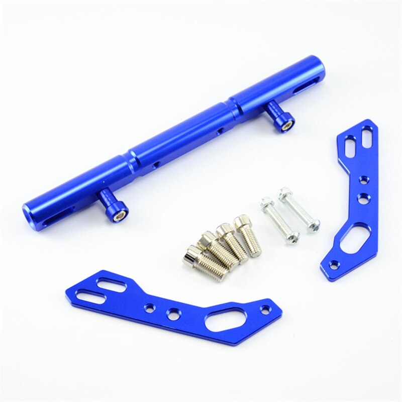 Guidon de Moto en métal CNC, poignée de barre d&#39;équilibre, pour Kawasaki Honda Suzuki Benelli Vespa Yamaha: Bleu