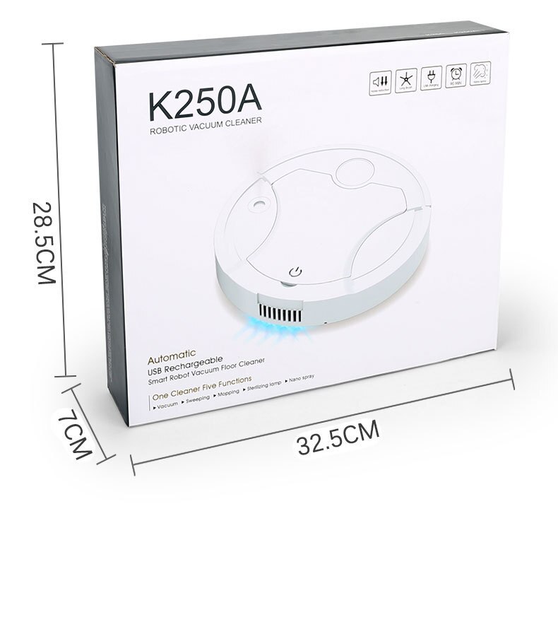 Vacuum Cleaner Robot Smart Spray Household Automatic Sweeping Robot Humidification Clean Machine Intelligent Vacuum Cleaner