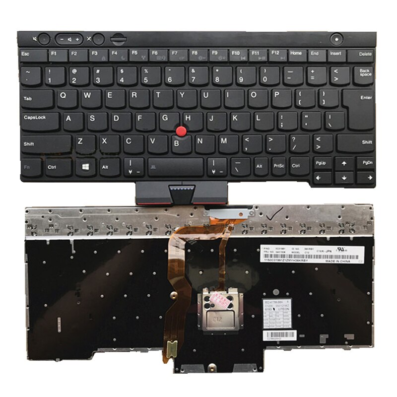 ! 90 Laptop Keyboard For Lenovo IBM T410 T420 T420S T400S T510 T520 W520 X220i: OEM 9New UK Version