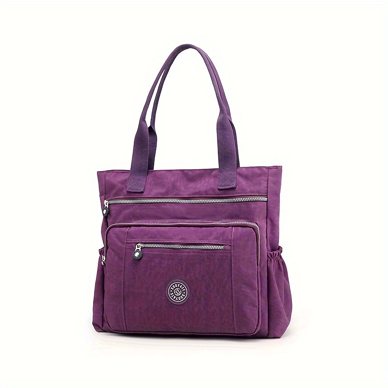 Nylonhandtaschen mit großem FassungsvermöGen, Umhängetaschen mit mehreren Taschen, lässige Damenhandtaschen und Geldbörsen, geeignet für Pendlerreisen