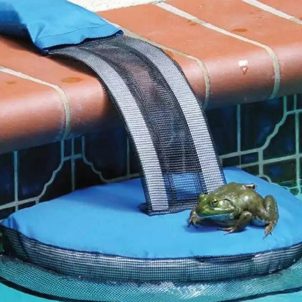 Ucieczka netto pływający krok dla żab zwierzęta zwierzę ucieczka netto Swimline basen zwierzak ucieczka nachylenie basen akcesoria