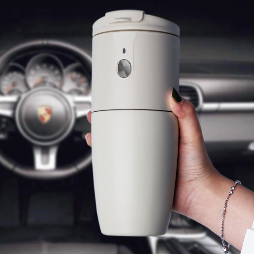 2022 Mini Draagbare Koffiezetapparaat Usb Opladen Automatische Grinder Thuis Car Office Koffiemolen