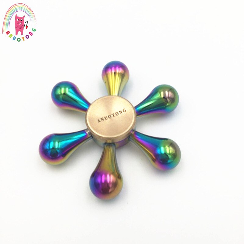 Multicolor Fidget Spinner metalen Speelgoed Hand Spinner fidget Voor Autisme en ADHD Kids/Anti Stress Volwassen speelgoed