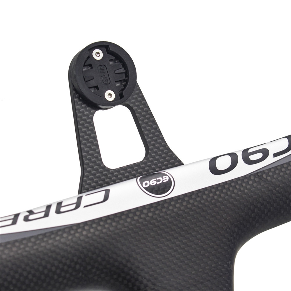 Soporte de fibra de carbono para ordenador de bicicleta, soporte para manillar 5D, GPS, para Garmin, iGPSPORT, Blackbird, la mayoría de GoPro