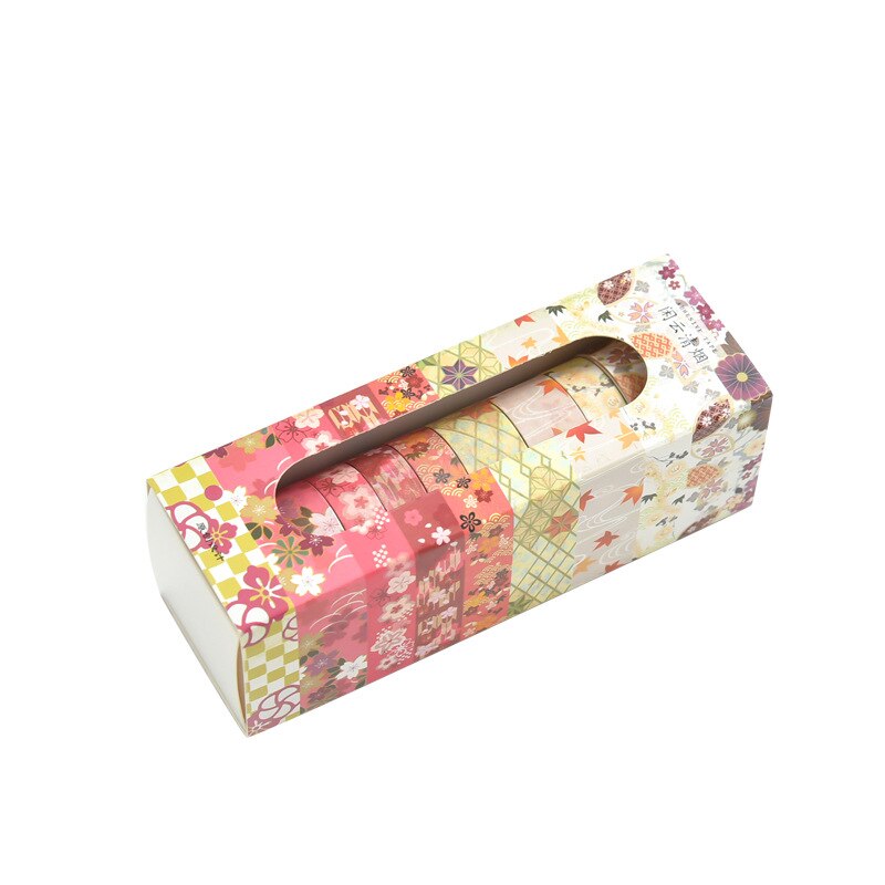 10 roll/set washi tape adhesiva masking tape washitapes kawaii stickers papeleria cute korean Decoration japanese decorationtape